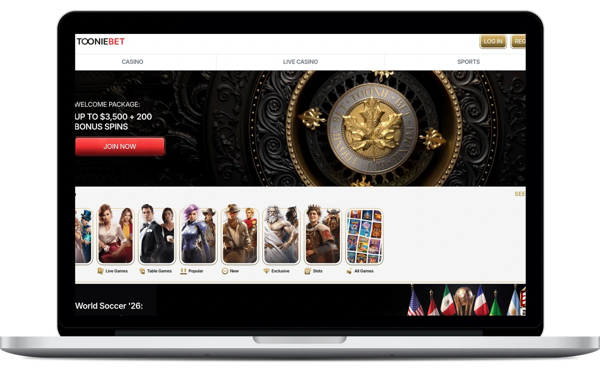 ToonieBet Casino site